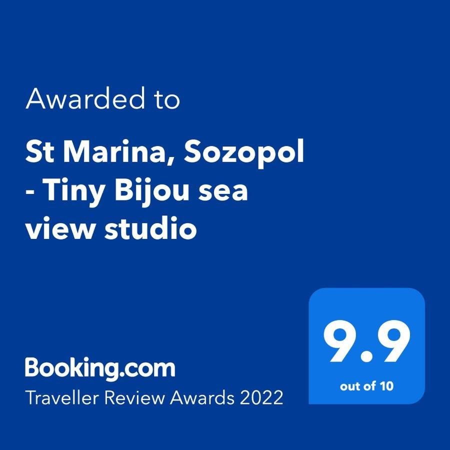 Tiny Bijou Sea View Studio - Santa Marina - Sozopol Eksteriør bilde
